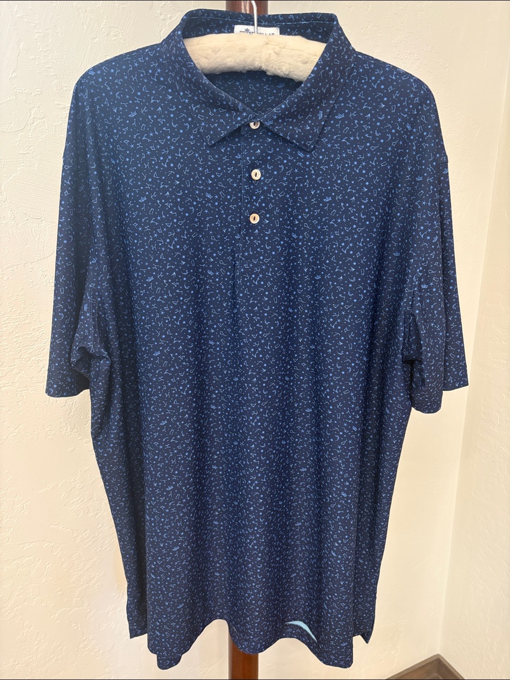 Men’s Peter Millar summer comfort Polo shirt.